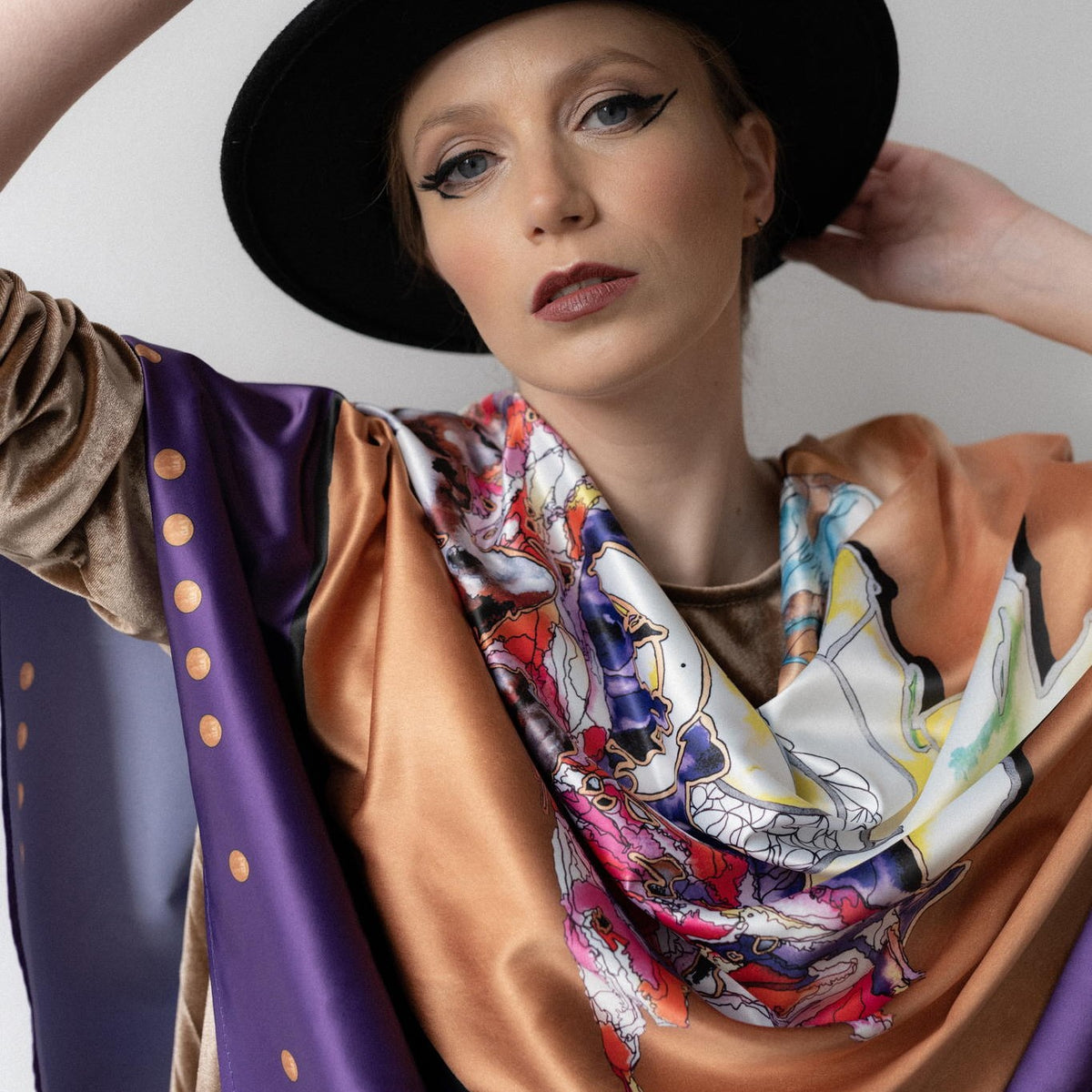 Satin Scarves juuxstudio