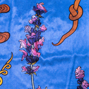 
                  
                    Load image into Gallery viewer, &amp;quot;A Goblet of Uniqueness: Blue&amp;quot; Satin Scarf
                  
                