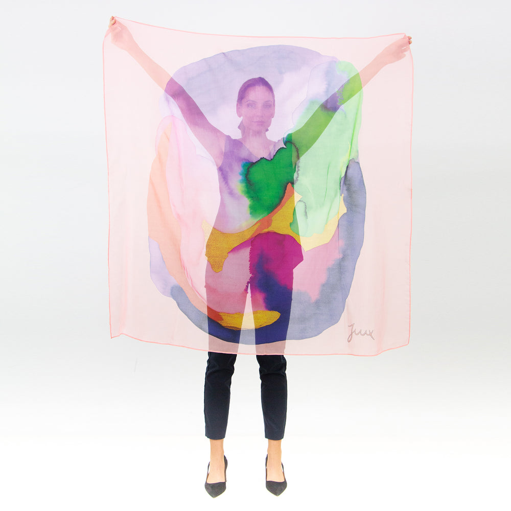 
                  
                    Load image into Gallery viewer, &amp;quot;Blur&amp;quot; Silk Scarf
                  
                