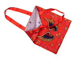 
                  
                    Load image into Gallery viewer, &amp;quot;Unfolded Outburst&amp;quot; Satin Bag
                  
                